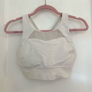 Lululemon High Support Mesh Detail High Neck Sport Bra